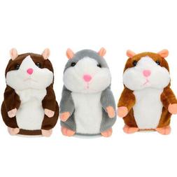 Talking Hamster Plush Toys Sound Record Plush Hamster Stuffe