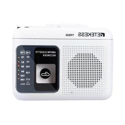 Retekess TR606 FM/AM Portable Radio Mini with Cassette Playb