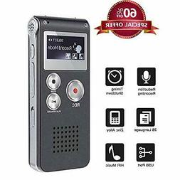 8gb, Sound Recorder Mp3 Player For Lectures/meeti