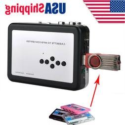 USB Cassette Tape Convert to MP3 CD Capture Stereo Audio Mus
