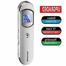 , Hfuear 1536kbps 8g Digital Voice Activated Recorder For Le
