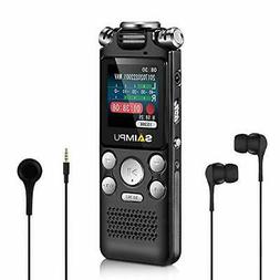 -16gb Voice Activated Recorder With Variable Speed Playback,